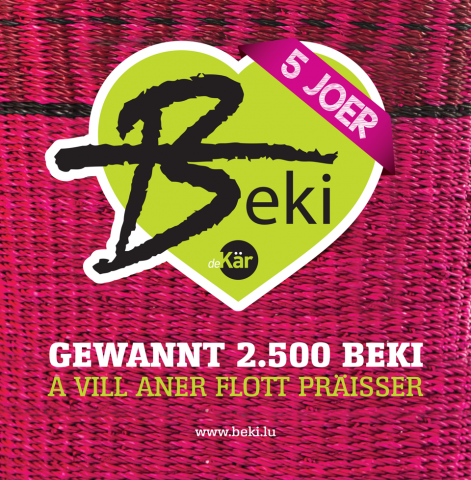 Beki regional currency Gewënnspill Tombola